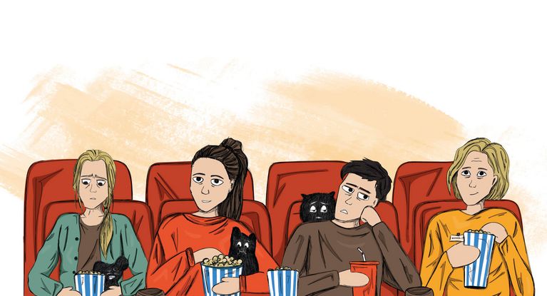 Freizeitaktivität Kino