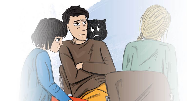 Aufnahmegespräch in der Jugendstation