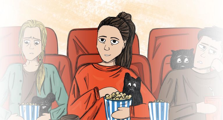 Freizeitaktivität Kino