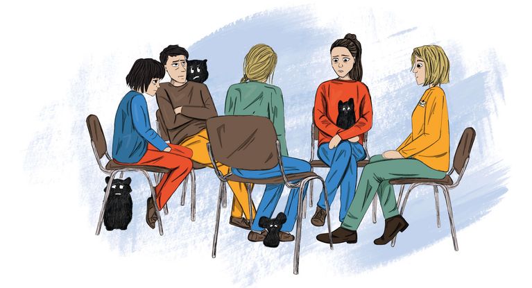 Erste Gruppentherapie