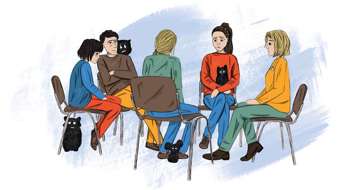 Erste Gruppentherapie