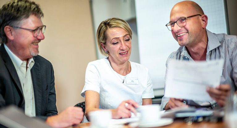 Klinikmitarbeiter der Klinik an der Lindenhöhe