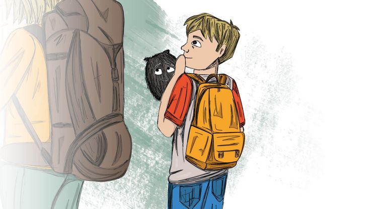 Max bei der Erlebnispädagogik