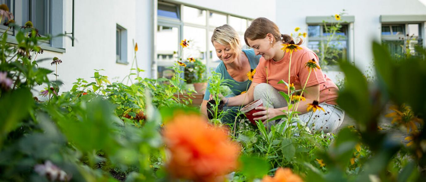 Gartentherapie in der Kinder- und Jugendpsychiatrie